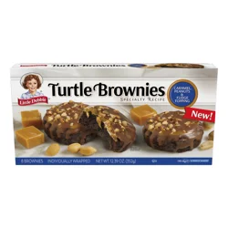Little Debbie Snack Cakes, Little Debbie Family Pack Turtle Brownies