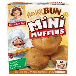 Little Debbie Snack Cakes, Little Debbie Family Pack Mini Muffins (honey bun)
