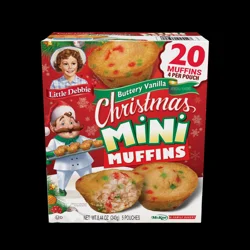 Little Debbie Snack Cakes, Little Debbie Family Pack Mini Muffins (Christmas)
