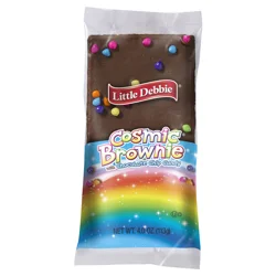 Little Debbie Cosmic Brownie with Chocolate Chip Candy 4 oz