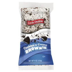 Little Debbie Snack Cakes, Little Debbie Snack Cookie & Creme Brownie