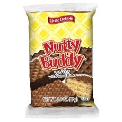 Little Debbie Snack Cakes, Little Debbie Snack NUTTY BUDDY wafers