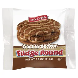 Little Debbie Snack Cakes, Little Debbie Snack Fudge Round (Dbl Decker)