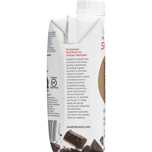 slide 5 of 9, Svelte Organic Protein Shake Chocolate, 11 fl oz
