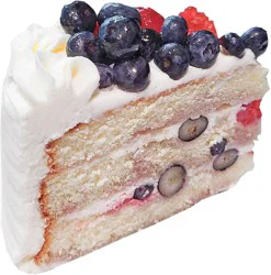 Central Market Berry Delicious Cake Slice