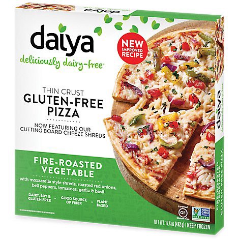 slide 1 of 1, Daiya Dairy Free Fire Roasted Vegetable Gluten Free Pizza - 17.4 Oz, 17.4 oz