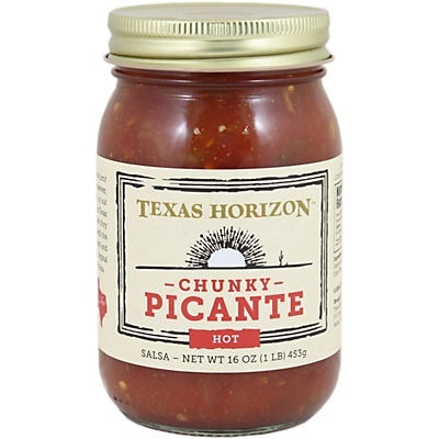 slide 1 of 1, Texas Horizon Hot Chunky Picante Salsa, 16 oz