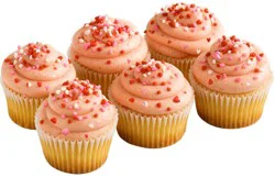 Central Market Valentine's Strawberry Cupcakes