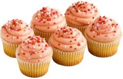 Central Market Valentine's Strawberry Cupcakes