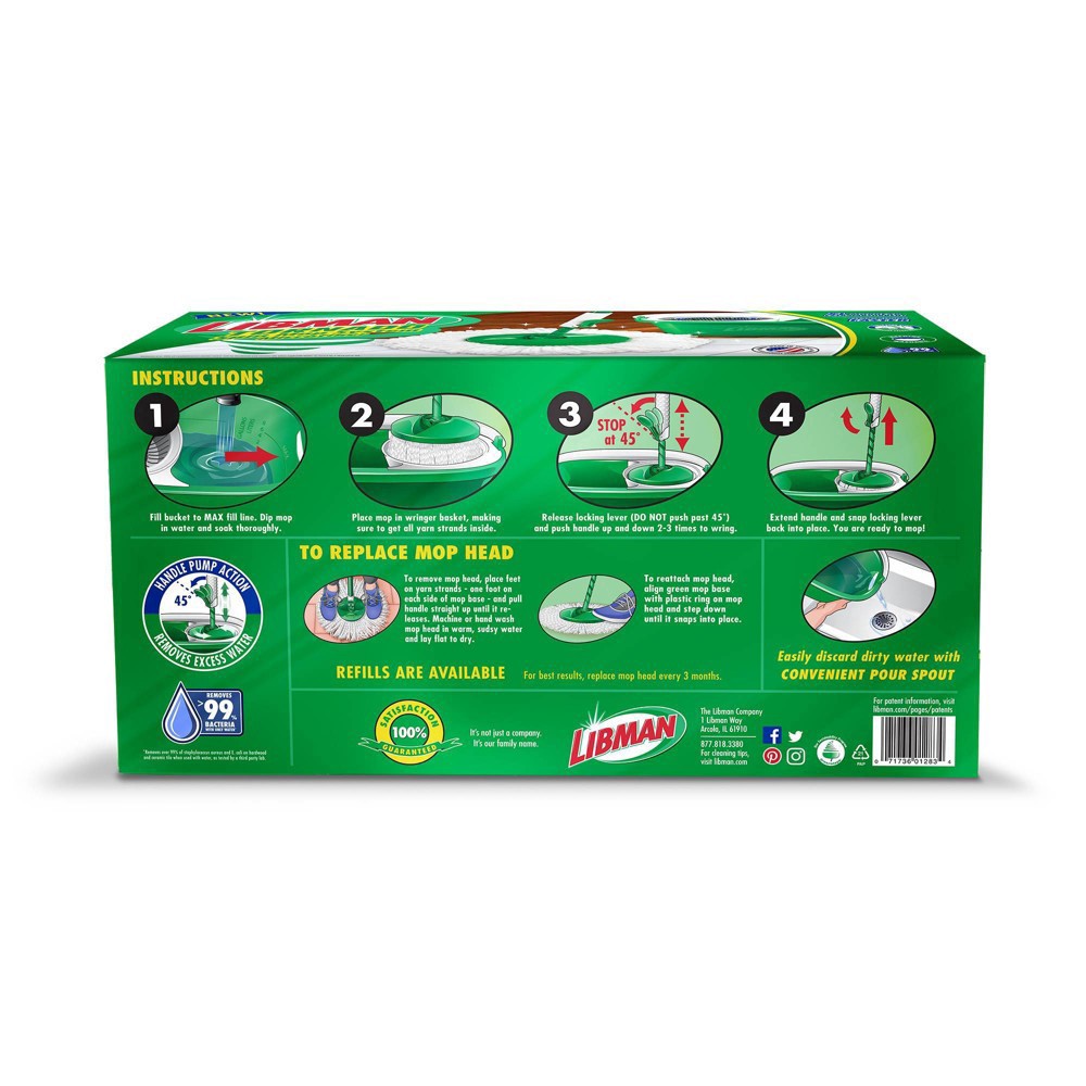 slide 35 of 91, Libman Tornado Spin Mop System, 1 ct