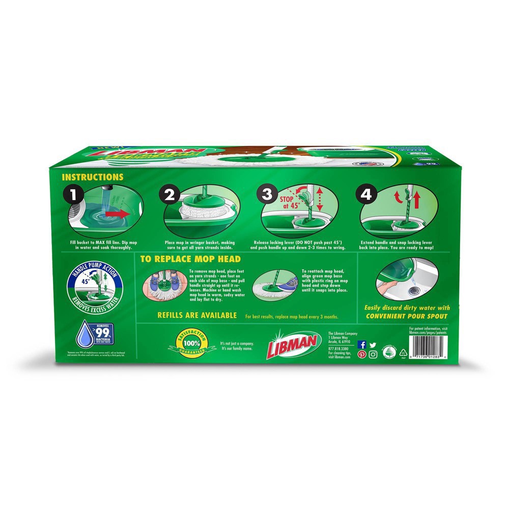 slide 27 of 91, Libman Tornado Spin Mop System, 1 ct