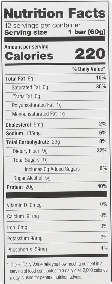 slide 6 of 10, ONE Cookies & Creme Flavored Protein Bar 12 ea, 12 ct