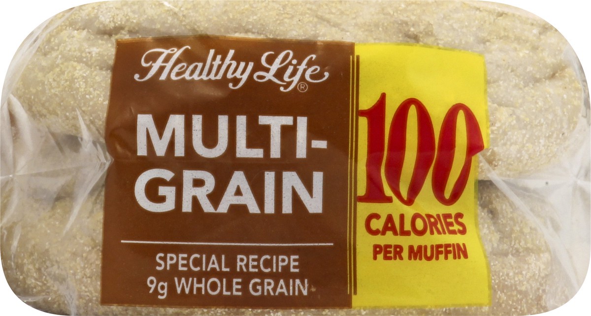 slide 1 of 5, Lewis Healthy Life Multigrain English Muffins 8 oz, 8 oz