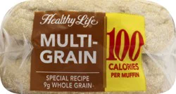 Healthy Life Lewis Bake Shop Healthy Life Multi-Grain English Muffins, 8 oz, 4 Count
