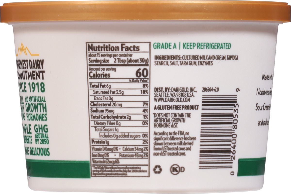 slide 11 of 13, Darigold Mexican Style Sour Cream - 16 oz, 16 oz