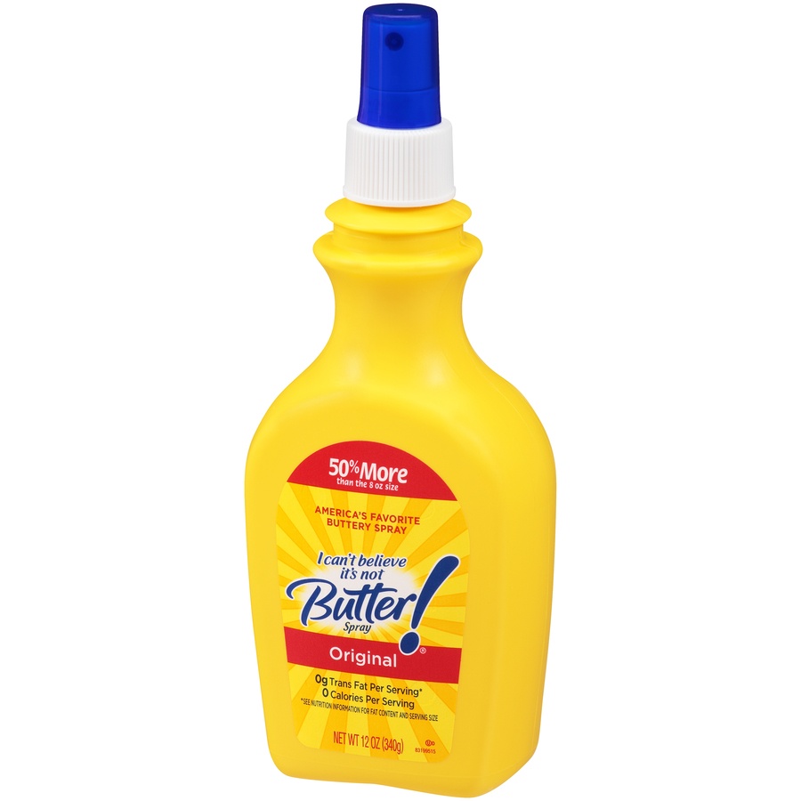 I Can't Believe It's Not Butter Original Buttery Spray 12 oz | Shipt