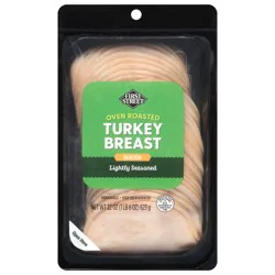 First Street Sliced Oven Roasted Turkey Breast