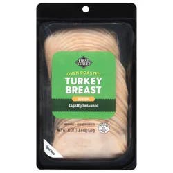 First Street Sliced Oven Roasted Turkey Breast