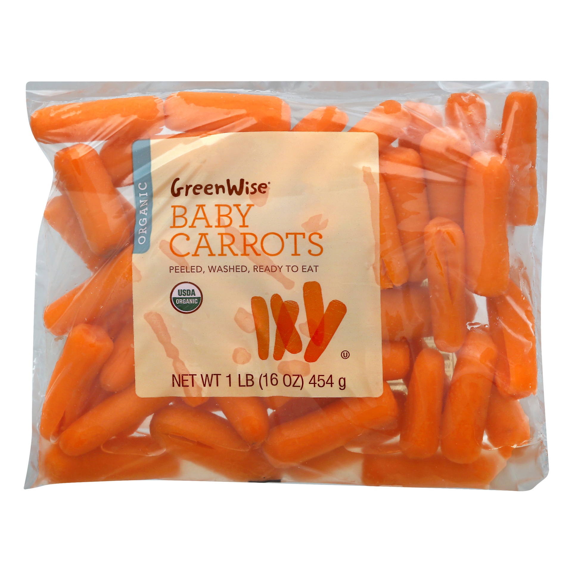 slide 1 of 1, Publix GreenWise Organic Baby Carrots, 16 oz