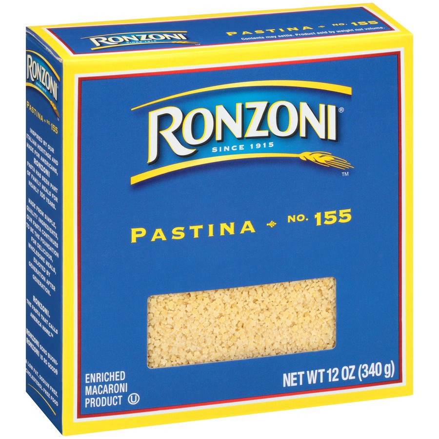 slide 2 of 8, Ronzoni Enriched Pastina Macaroni, 12 oz