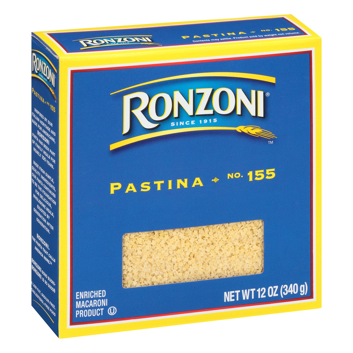 slide 2 of 10, Ronzoni Enriched Pastina Macaroni, 12 oz