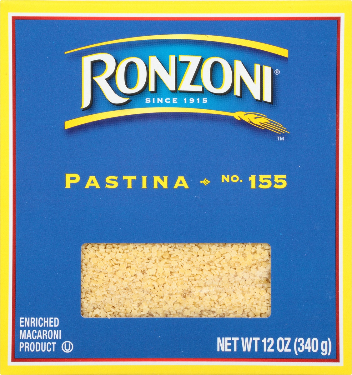 slide 9 of 10, Ronzoni Enriched Pastina Macaroni, 12 oz