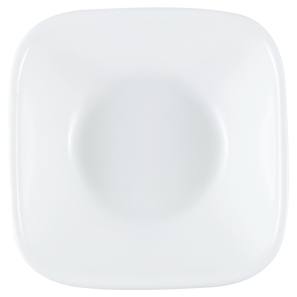 slide 8 of 9, Corelle Square Round Bowl, Pure White, 10 oz