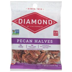 Diamond Halves Pecan 2.25 oz