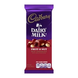 slide 1 of 1, Cadbury Fruit Nut Milk Chocolate With Raisins & Almonds, 3.6 oz