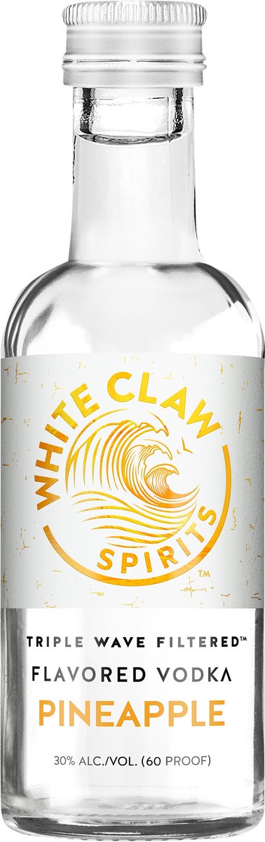 slide 5 of 10, White Claw Spirits White Claw Hard Spirits Pineapple Flavored Vodka 50mL, 50 ml