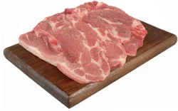 Natural Non-GMO Bone In Pork Shoulder Steaks
