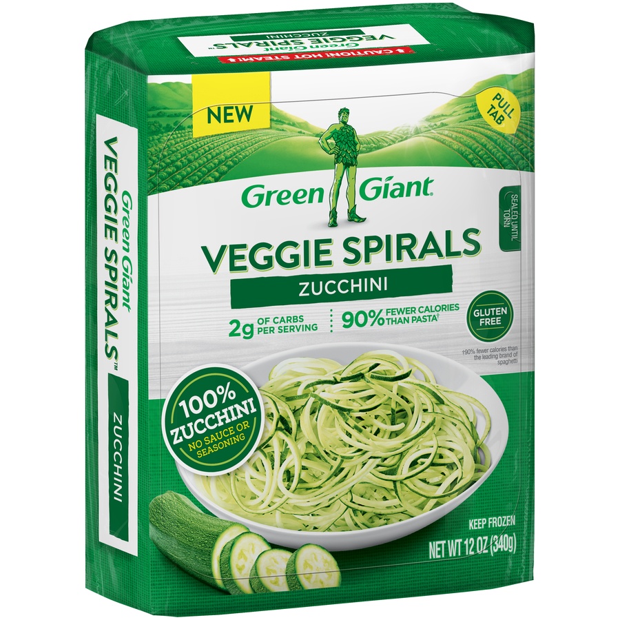 slide 2 of 5, Green Giant Zucchini Veggie Spirals 12 oz, 12 oz