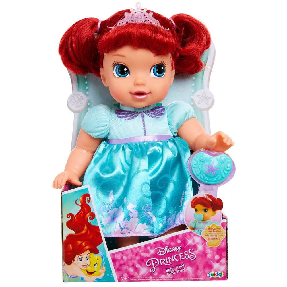 slide 3 of 5, Disney Princess My Sweet Princess Baby Ariel Doll, 1 ct