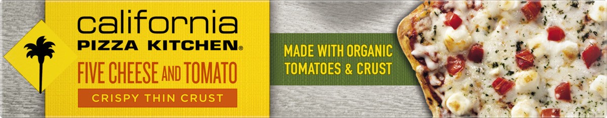 slide 8 of 11, California Pizza Kitchen Organic Five Cheese And Tomato Crispy Thin Crust Pizza, 5 oz