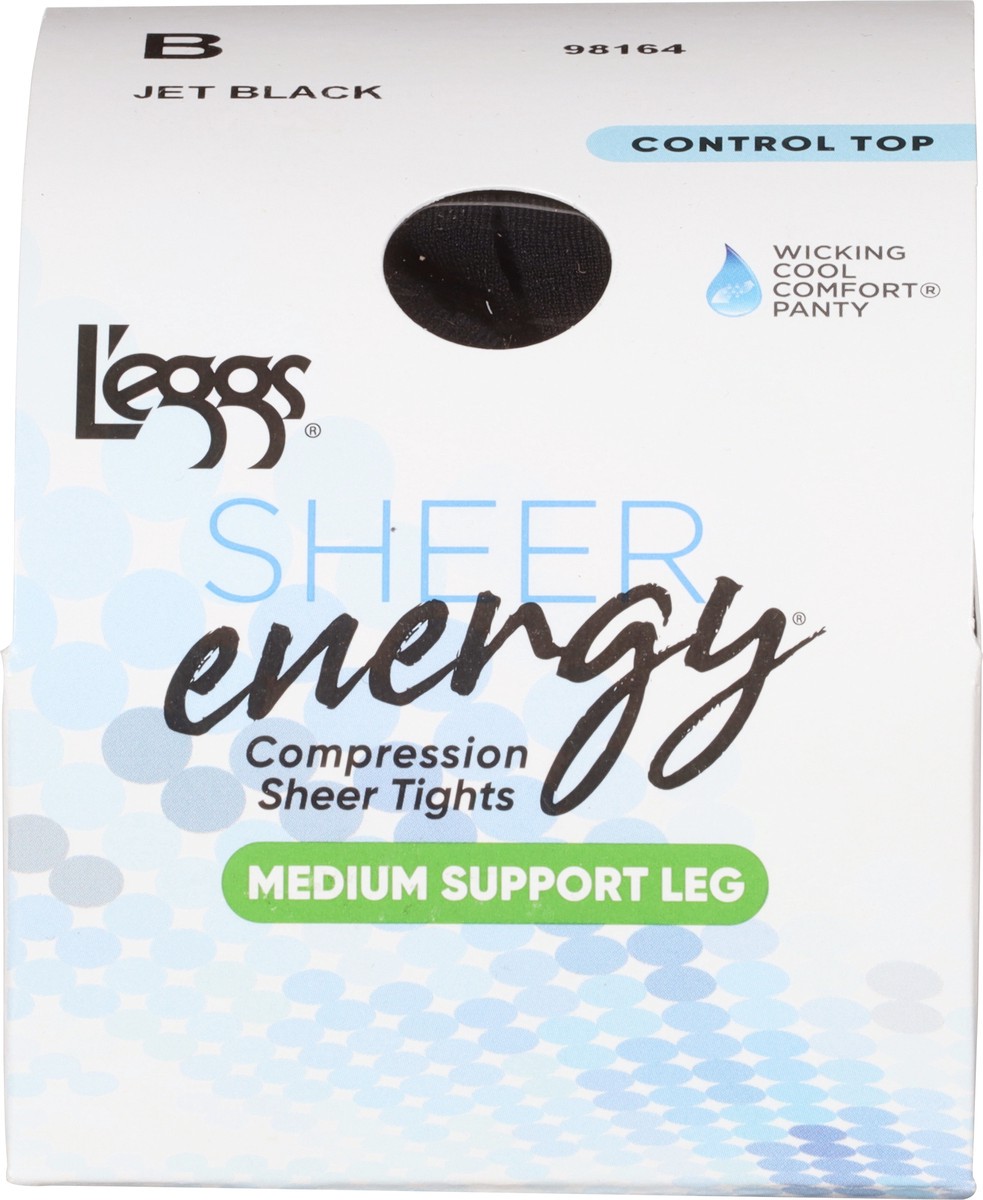 slide 7 of 11, L'Eggs Sheer Energy Medium Support Sheer Pantyhose - Nude, 1 ct