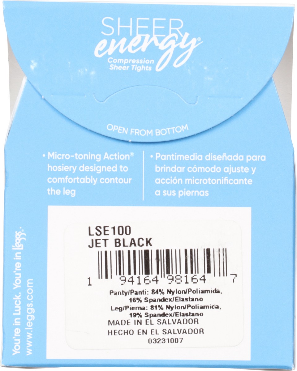 slide 5 of 11, L'Eggs Sheer Energy Medium Support Sheer Pantyhose - Nude, 1 ct