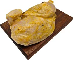 Central Market Cuban Mojo Marinated Bone-In Chicken Half