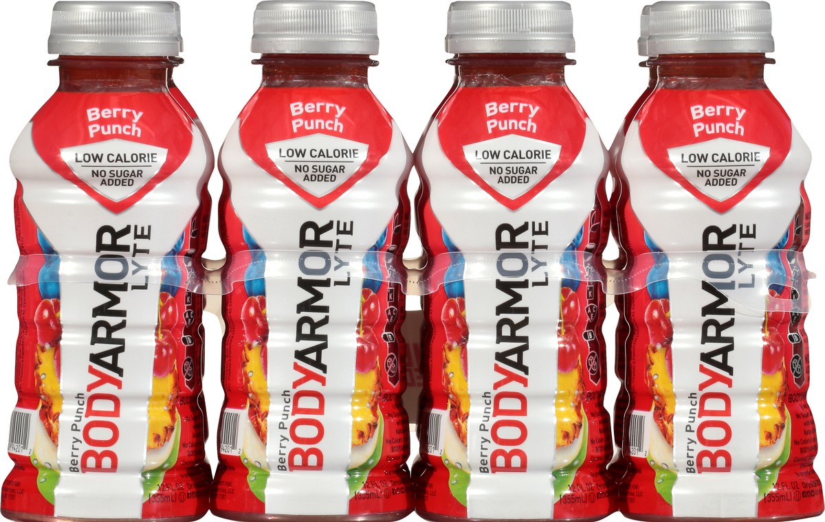 slide 6 of 9, BODYARMOR Lyte Berry Punch Sports Drink - 12 fl oz, 12 fl oz