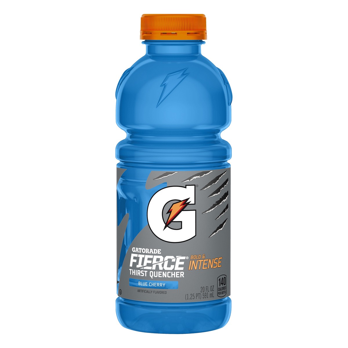 slide 3 of 7, Gatorade Fierce Thirst Quencher Blue Cherry Artificially Flavored - 20 fl oz, 20 fl oz