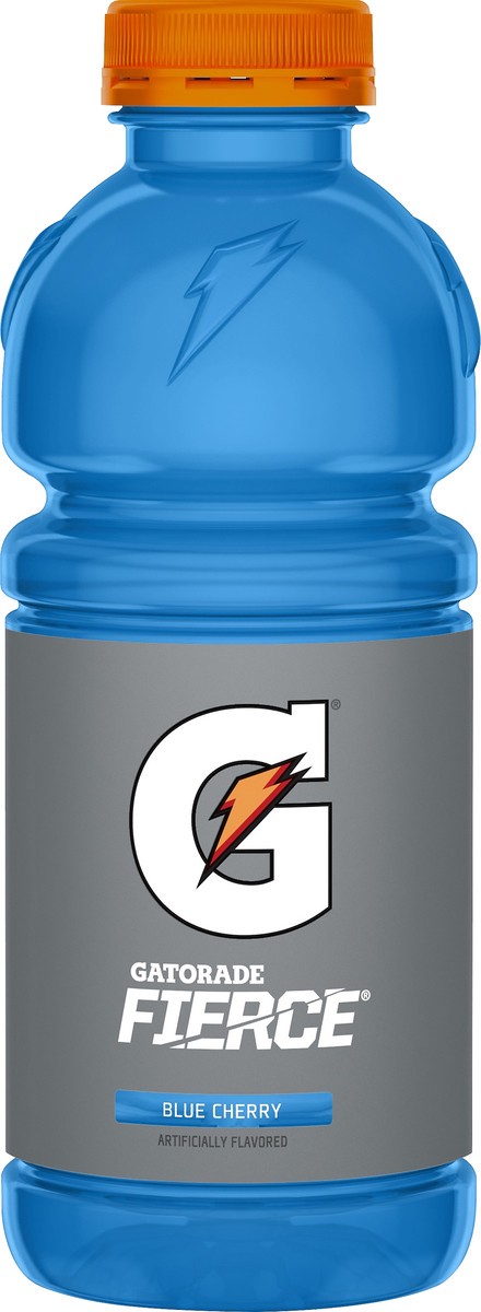 slide 6 of 7, Gatorade Fierce Thirst Quencher Blue Cherry Artificially Flavored - 20 fl oz, 20 fl oz