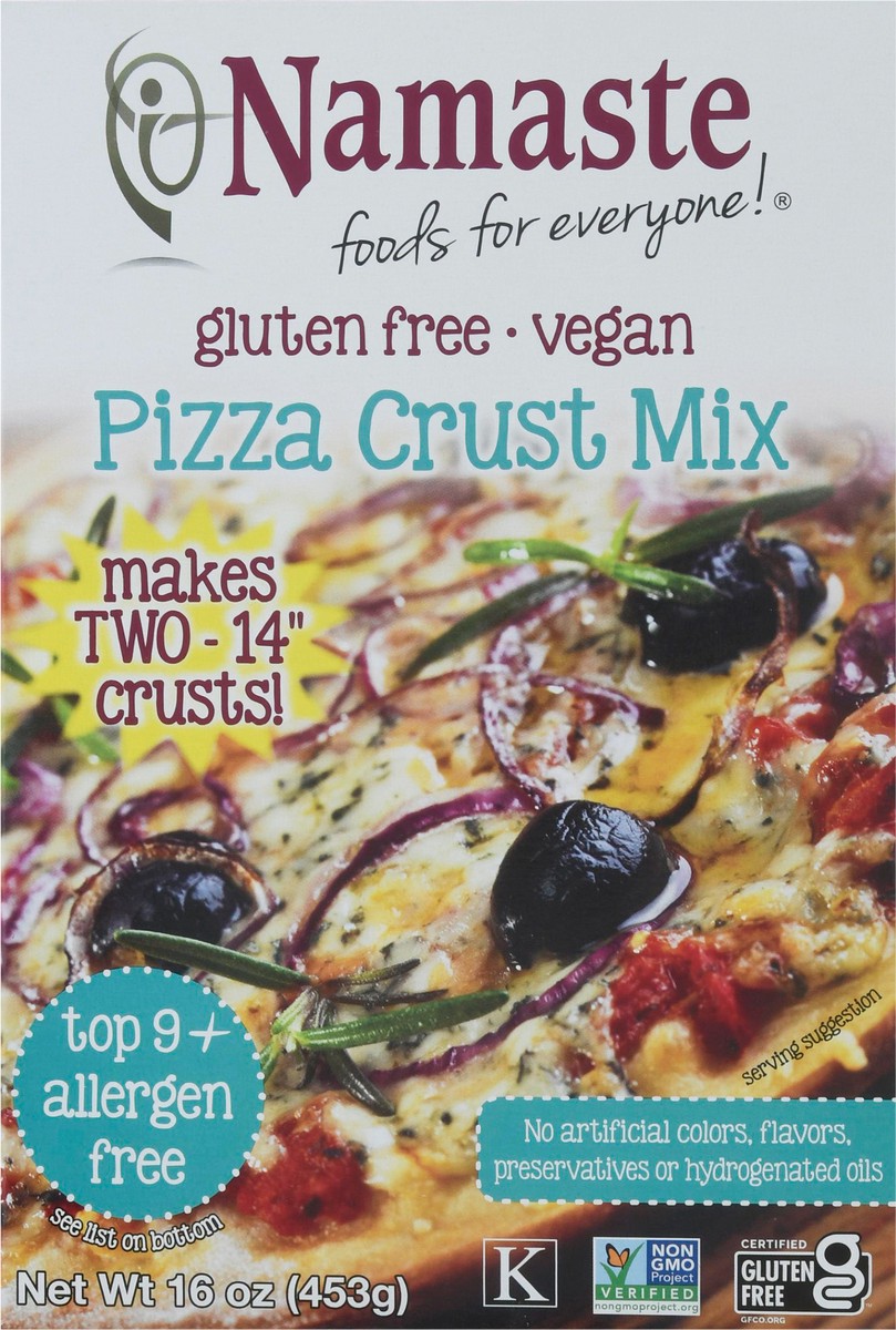 slide 6 of 9, Namaste Sugar Free Pizza Crust Mix, 25 oz