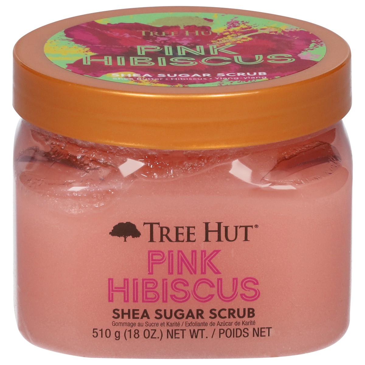 slide 12 of 13, Tree Hut Pink Hibiscus Shea Sugar Scrub 18 oz, 18 oz