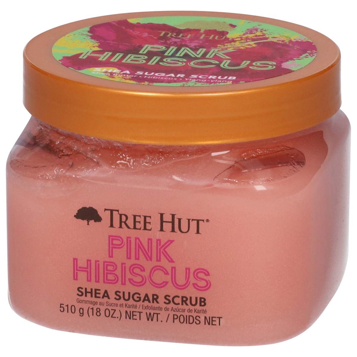 slide 8 of 13, Tree Hut Pink Hibiscus Shea Sugar Scrub 18 oz, 18 oz