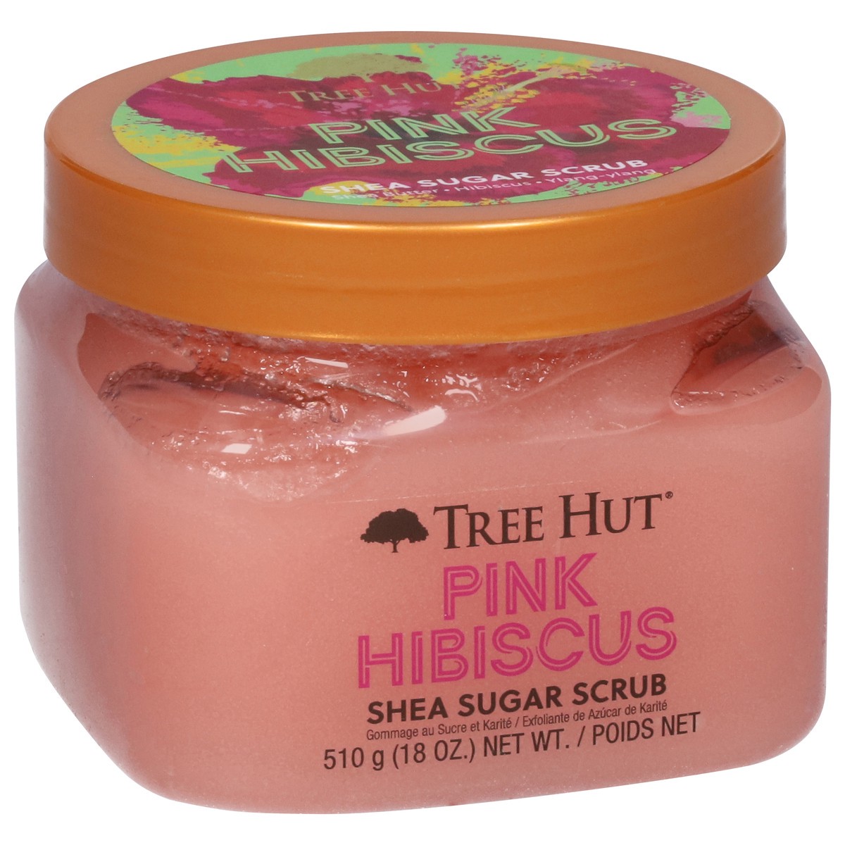 slide 13 of 13, Tree Hut Pink Hibiscus Shea Sugar Scrub 18 oz, 18 oz