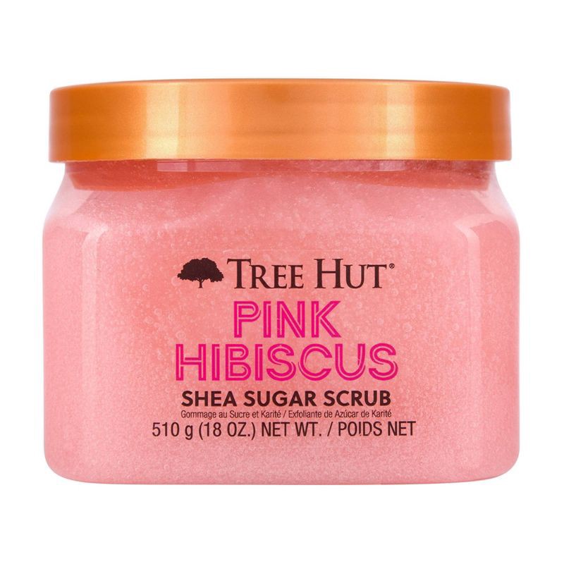 slide 1 of 13, Tree Hut Pink Hibiscus Shea Sugar Scrub 18 oz, 18 oz