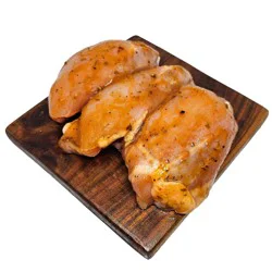 Central Market Creole Butter Marinated Boneless Chicken Thighs