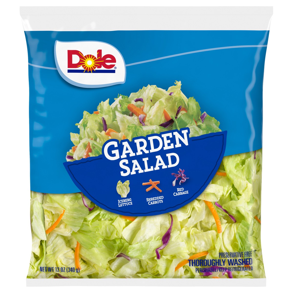 slide 1 of 7, Dole Salad Garden, 12 oz, 12 oz