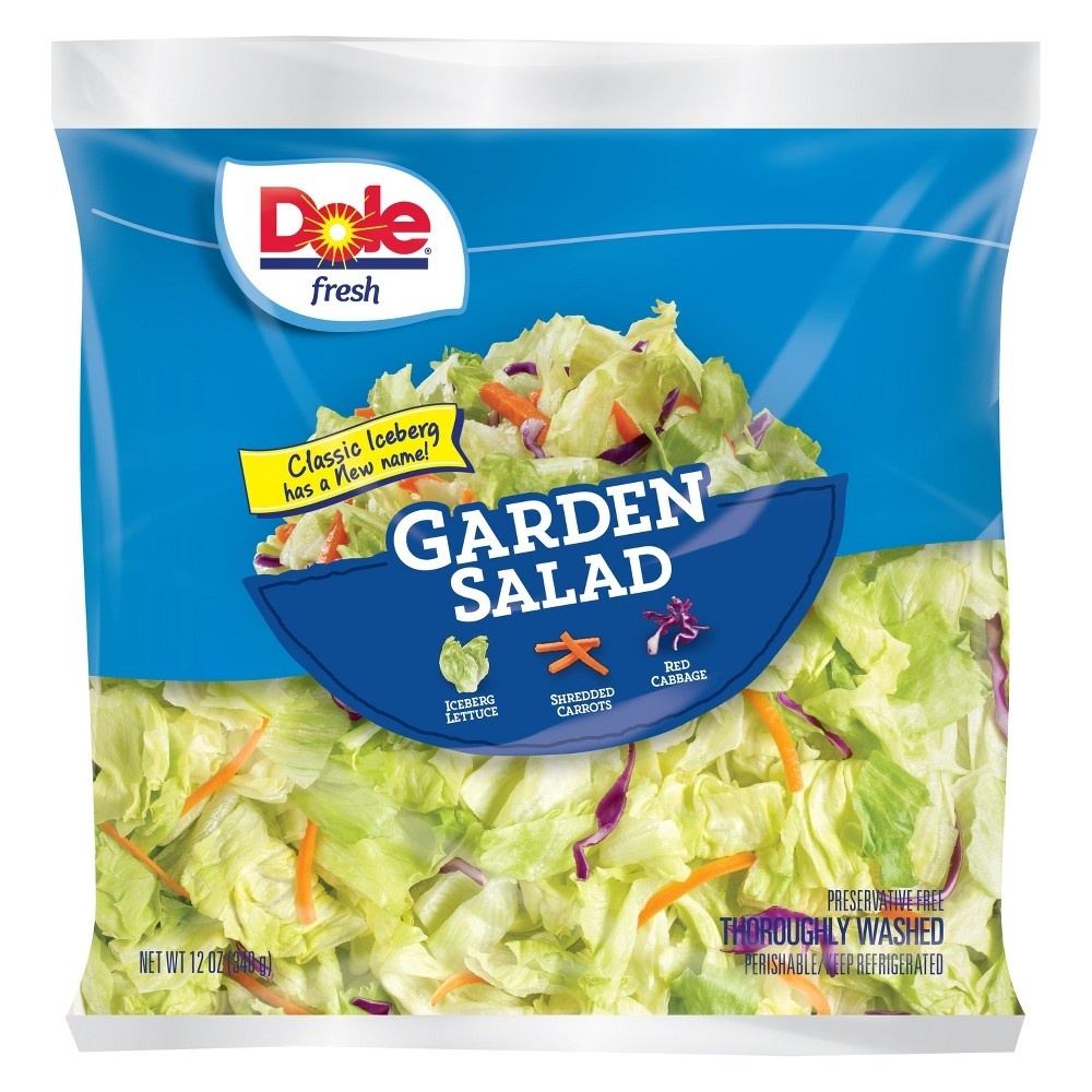 slide 1 of 2, Dole Garden Salad, 12 oz