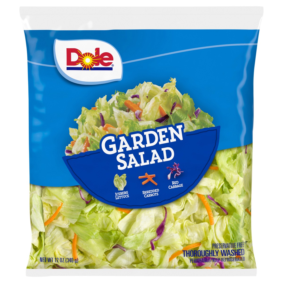 slide 1 of 7, Dole Salad Garden, 12 oz, 12 oz