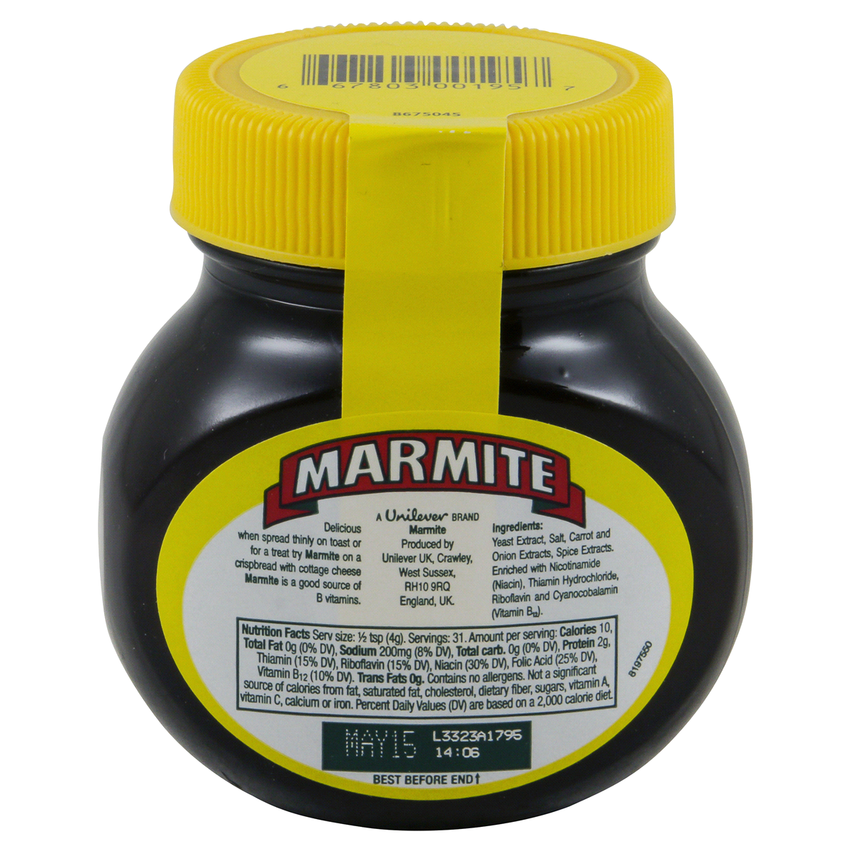 slide 3 of 4, Marmite Yeast Extract 4.4 oz, 4.4 oz